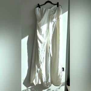 Eloquii Palazzo Pant Asymetrical Jumpsuit